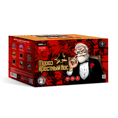 Мороз Крестный нос Батарея салютов купить в Рязани | ryazan.salutsklad.ru