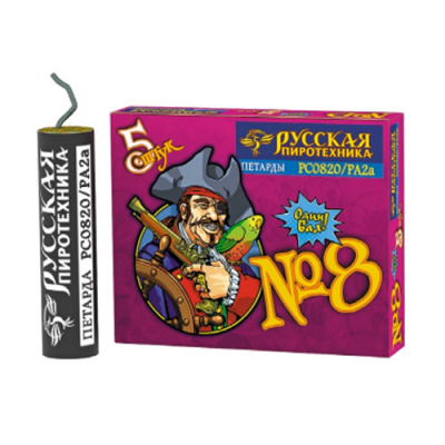 Петарда фитильная № 8 Петарды купить в Рязани | ryazan.salutsklad.ru