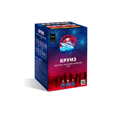 Круиз Фонтан фейерверк купить в Рязани | ryazan.salutsklad.ru