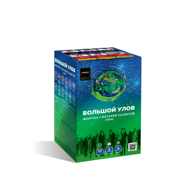 Большой улов Фонтан фейерверк купить в Рязани | ryazan.salutsklad.ru