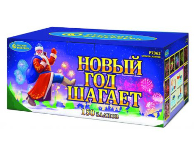 Новый год шагает Фейерверк купить в Рязани | ryazan.salutsklad.ru
